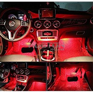 Amazon.com: Car LED Strip Light,4pcs Interior Under Dash Lighting