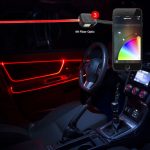 High Power LED Head 6ft Fiber Optic Accent Neon Car Interior