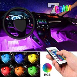 Amazon.com: Car LED Strip Light, EJ's SUPER CAR 4pcs 36 LED Multi