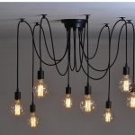 New Modern Led Pendant Lights DIY Vintage French 2 Meter 10 Lights