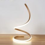 US $64.75 30% OFF|Modern Minimalist Art led Table Lamps EU/US Plug Fashion  Wedding Bedroom LED Desk Lamp Living room Table Lights Home Lighting -in