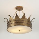 Crown Ceiling Light