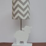Lamb Lamp Base - Handmade Wooden Animal Desk or Table Lamp Base