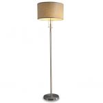 2 Bulb Socket Floor Lamp, DEEPLITE Modern Bedside Standing Lamp for