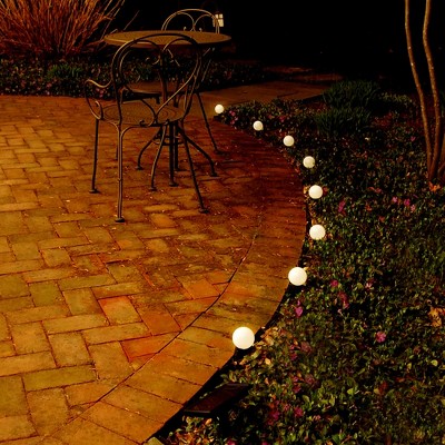Pathway and bollard lights: practical
  signposts through the nocturnal garden