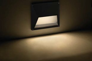 Recessed wall light fixture / LED / rectangular / outdoor - ECO