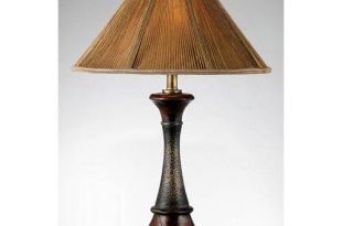 Quoizel Aged Wood Table Lamp Qm6904m | Bellacor