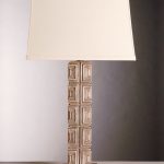 Textile Block Table Lamp | Aesthetic Decor