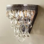 Italy Modern Wall Lamp Luxury Crystal Wall Lamps Led Wall Sconce