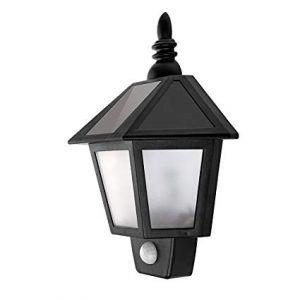 LED Solar Wall Lamp Outdoor Wall Sconce Solar Motion Sensor Light