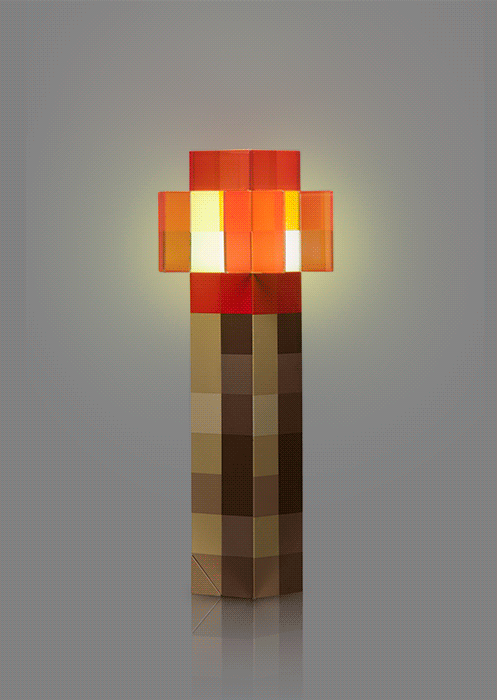 Minecraft Redstone Wall Torch | ThinkGeek