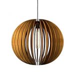 Thr3e Lighting Globe Pendant Wood Light - Wood Pendant Chandelier