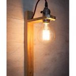 Wood wall lamp | Etsy