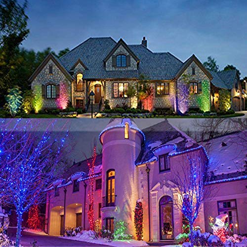 ZUCKEO RGB LED Landscape Lights 12V 24V Low Voltage IP66 Waterproof