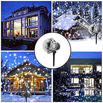 Amazon.com: Snowfall LED Projector Light Outdoor Waterproof IP65