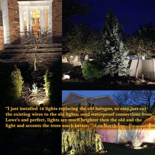 6W LED Spotlights Landscape Lights 12V 24V Outdoor Led Pathway Low