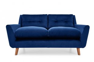 Halston Velvet 2 Seater Sofa
