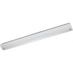 Progress Lighting Ribbed Linear Brushed Nickel Two Light 48 Inch