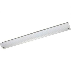 Progress Lighting Ribbed Linear Brushed Nickel Two Light 48 Inch