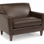 Flexsteel Leather Chair And A Half 3966-101