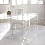 Acrylic Home Office Desks for a Clearly Fabulous Work Space