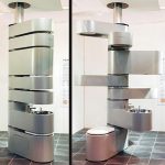 The Design Odyssey Vertebrae all-in-one bathroom for those New York City  and San Francisco Closet Ap - Pixdaus