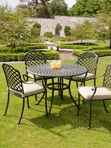 Suntime Buckingham Aluminium 4-Seater Dining Set