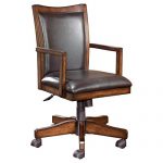 Ashley Furniture Signature Design - Hamlyn Swivel Office Desk Chair -  Casters - Traditional - Medium