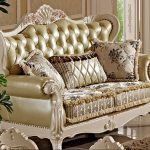 Villa antique sofa set designs FC8800