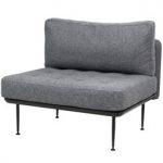 Modular fabric armchair UTILITY | Fabric armchair