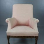 French Upholstered Armchair - Antiques Atlas