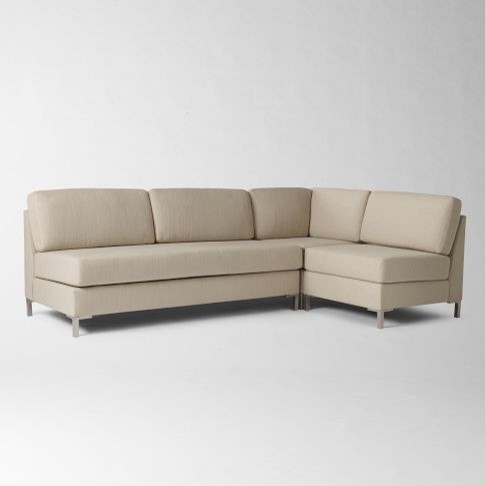 Ideal 2018 Popular Armless Sectional Sofas