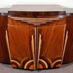 Modular furniture made its first appearance with Art Deco. Separate pieces  with curve edges that fit together became popular.