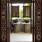 modern bathroom design in asian style