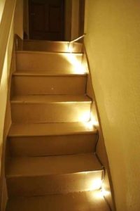 Stairs Led Lights Automatic Stair Led Lighting Ideas Led Stairs