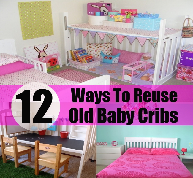 12 Great Ways To Reuse Old Baby Cribs