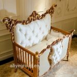 AK38-Solid germany beech wood baby cribs