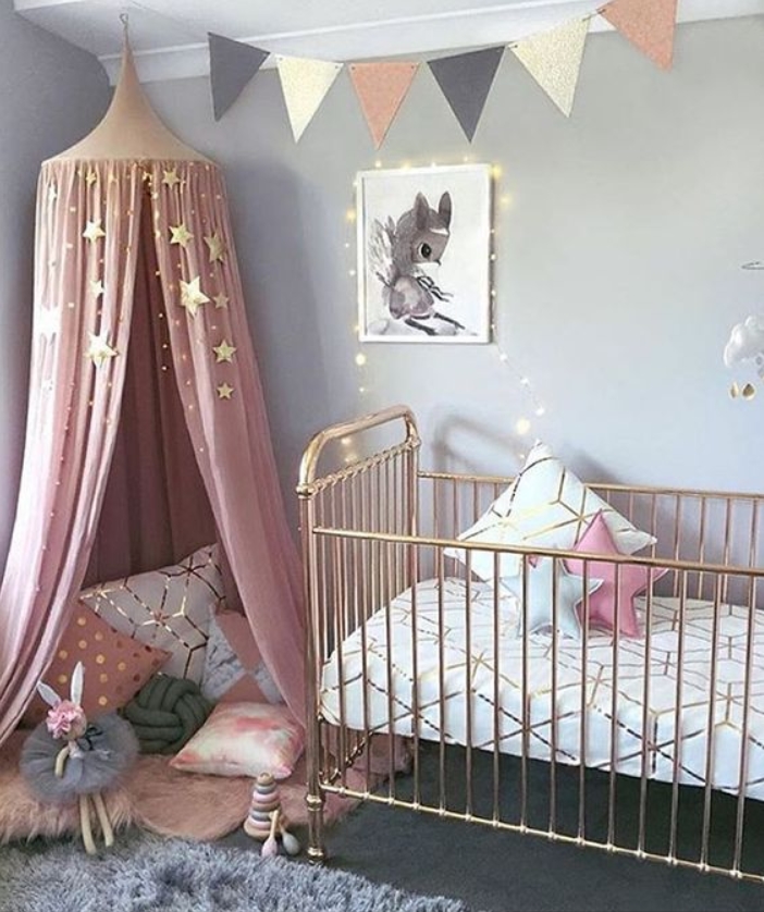 Cheap Yet Awesome Rainbow Baby Girl Room