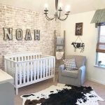 This sweet farmhouse-inspired nursery is just waiting on its baby