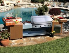 Amazing Backyard Grills Cooking With Charcoal, Grills, Future House,  Outdoor Spaces, Outdoors