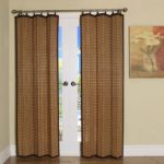 Easy Glide All-Natural Bamboo Ring Top Window Curtain Panels | Bed Bath &  Beyond