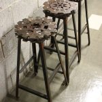 Pin by Jennifer Jennings on HOME | Pinterest | Industrial bar stools, Man  cave furniture and Steampunk house