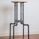 DIY Barstools - DIY Industrial Bar Stool - Easy and Cheap Ideas for Seating  and Creative