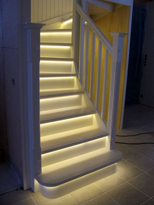 Basement Stair Lighting Ideas Fixtures