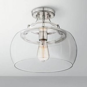 Brushed Nickel Bathroom Ceiling Light Fixtures - Bathroom Design