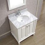 Art White Bathroom Vanities With Top