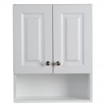 This review is from:Lancaster 21 in. W x 26 in. H x 8 in. D Over the Toilet  Storage Wall Cabinet in White