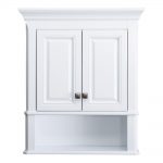 Home Decorators Collection Moorpark 24 in. W Bathroom Storage Wall Cabinet  in White