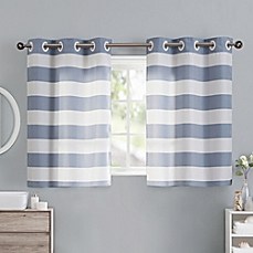 Bathroom Window Curtains Present Complement