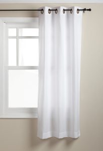 Vinyl Bathroom Window Curtain